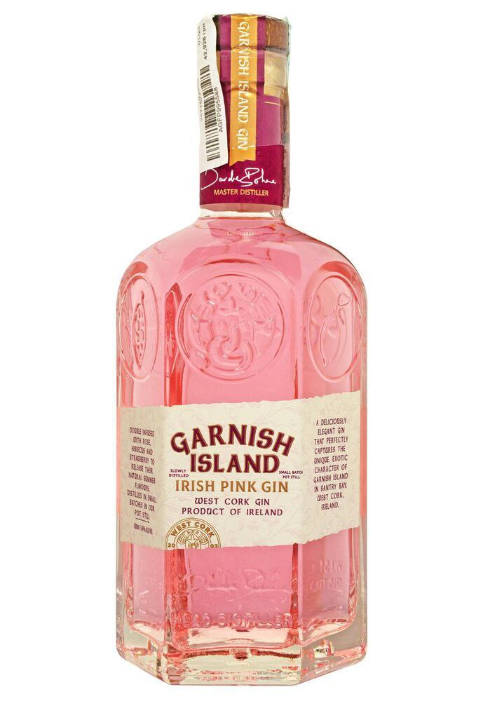 Джин Garnish Island Pink 46% 0,7л